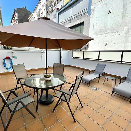 Estudio Centrico 1 Con Terraza Y Parking Privado Ourense Dış mekan fotoğraf
