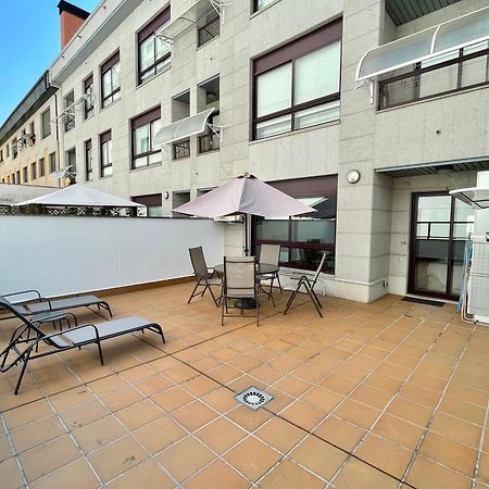 Estudio Centrico 1 Con Terraza Y Parking Privado Ourense Dış mekan fotoğraf