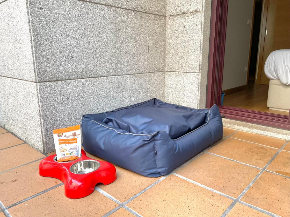Estudio Centrico 1 Con Terraza Y Parking Privado Ourense Dış mekan fotoğraf