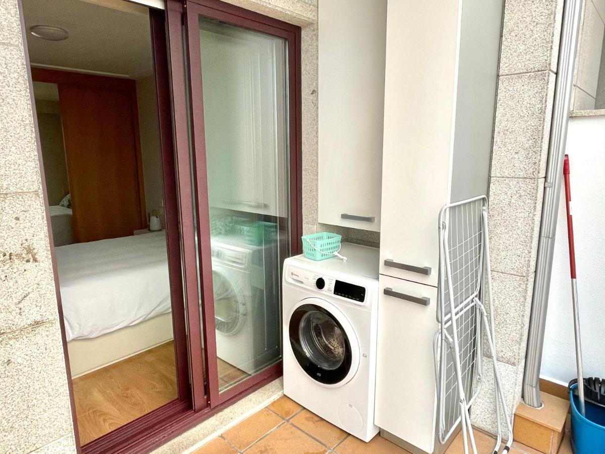 Estudio Centrico 1 Con Terraza Y Parking Privado Ourense Dış mekan fotoğraf