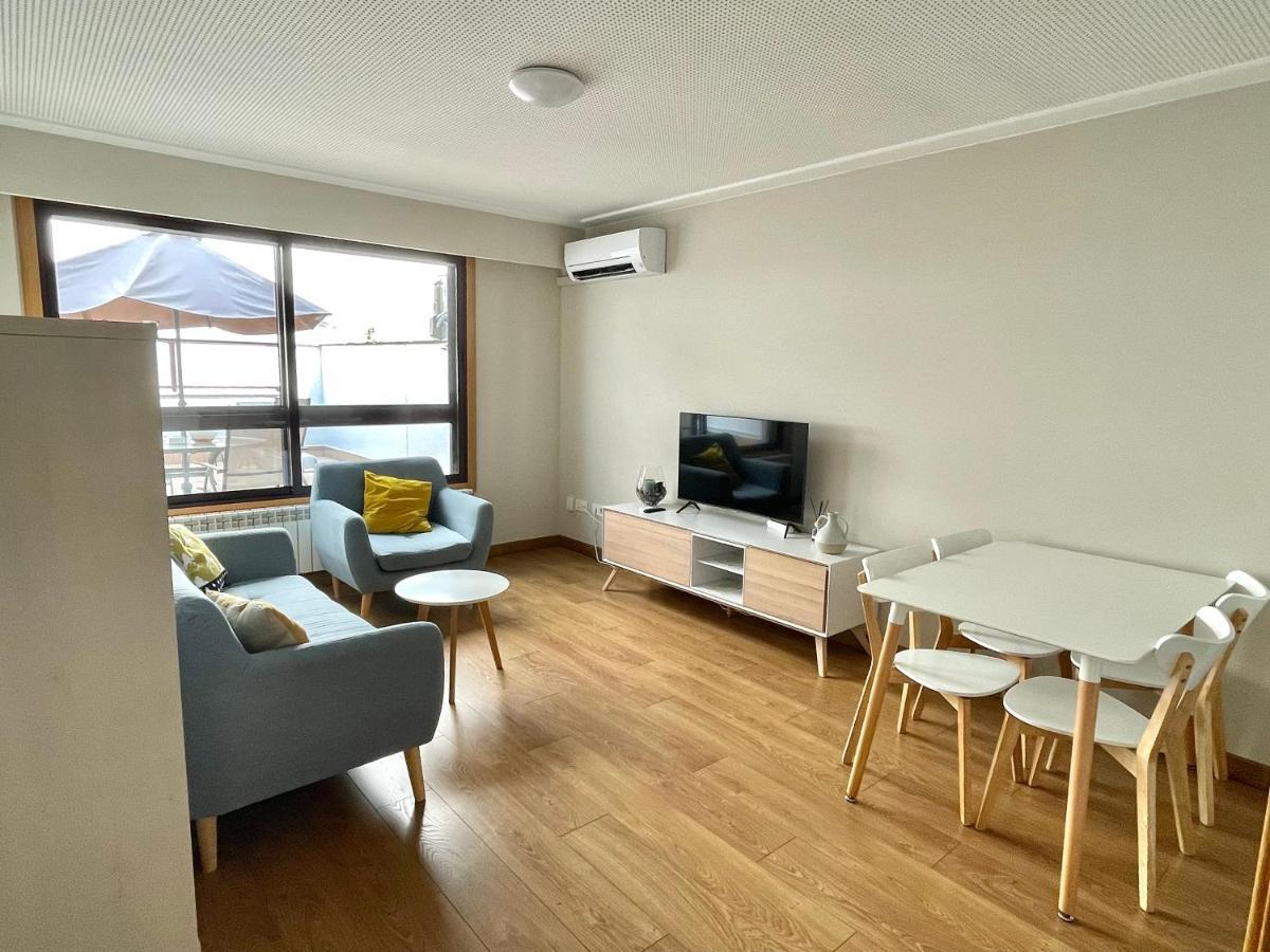 Estudio Centrico 1 Con Terraza Y Parking Privado Ourense Dış mekan fotoğraf
