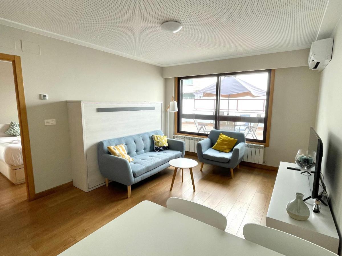 Estudio Centrico 1 Con Terraza Y Parking Privado Ourense Dış mekan fotoğraf